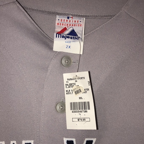 Derek Jeter NYY #2 MLB Jersey XXL Road Jersey NWT - Picture 2 of 6